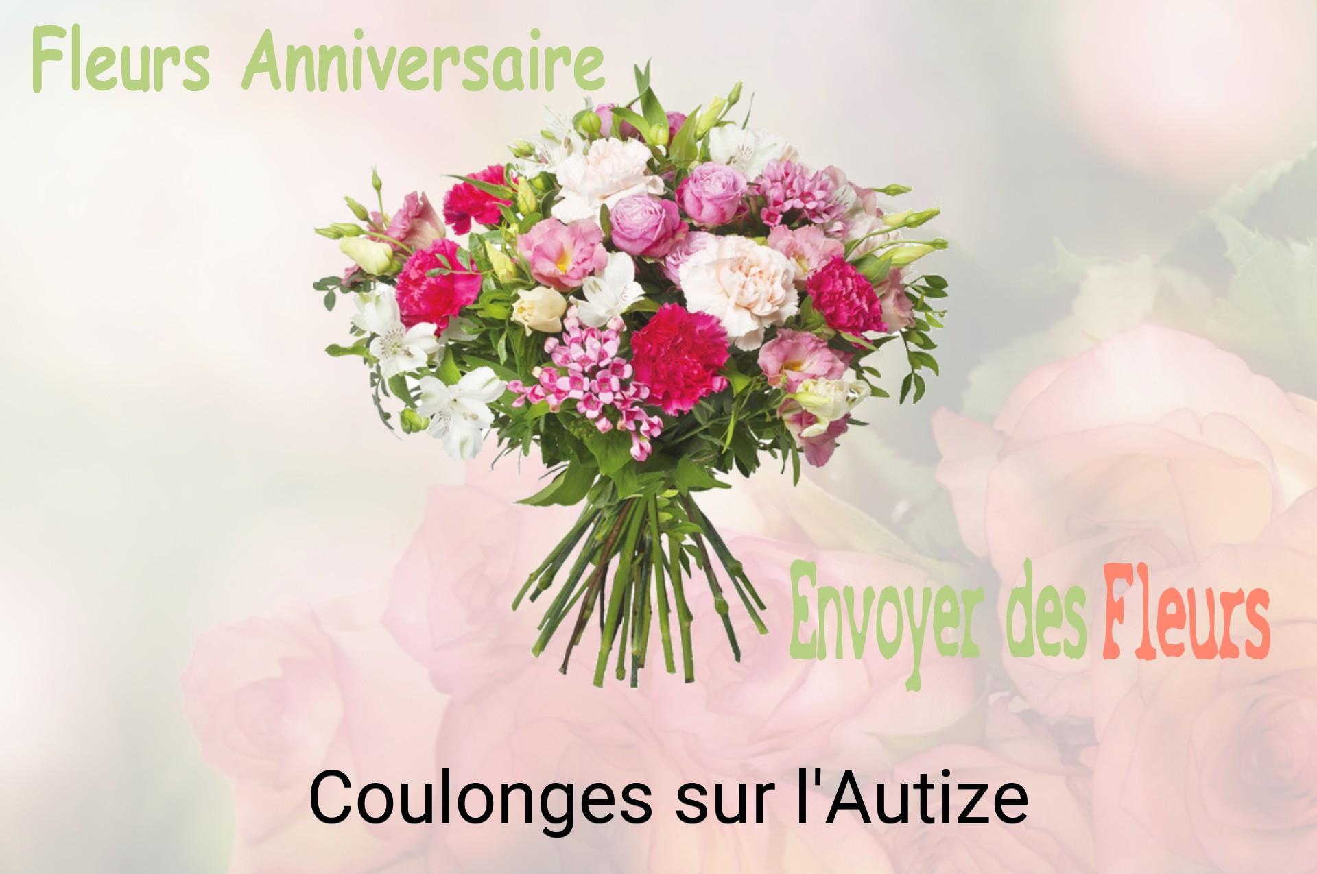 Bouquet de fleurs d’anniversaire livré à Coulonges-sur-l'Autize